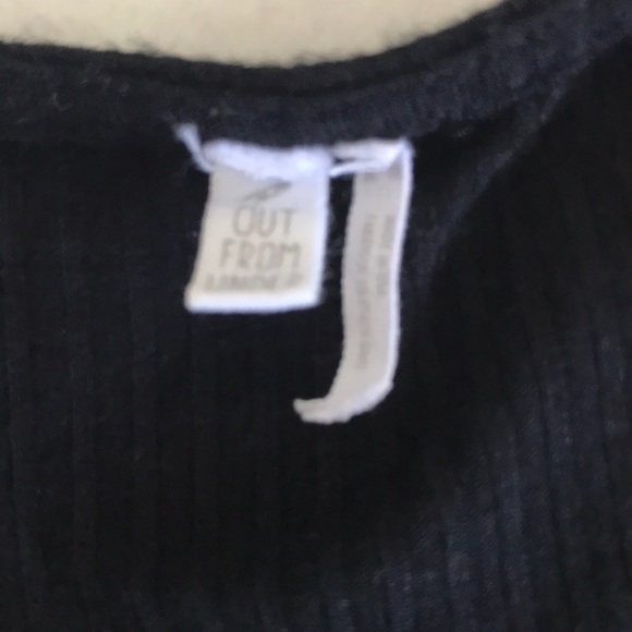 Out From Under Front Zip Body Suit T Shirt - Picture 2 of 2